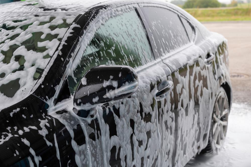 lavage véhicule exterieur